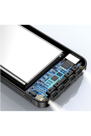 Powerbank 10000 mAh Eko - A energia solare - Torcia