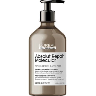 Champô Absolut Repair Molecular - Para cabelos danificados, coloridos, descolorados e naturais - 500 ml