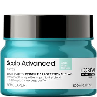 Argila 2 em 1 purificante anti-gordura Scalp Advanced - 250 ml