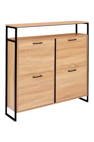 Sapateira 4 batentes Alan - 100 x 97 x 23 cm