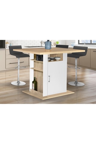 Ilha central Théo - 110 x 80 x 82 cm