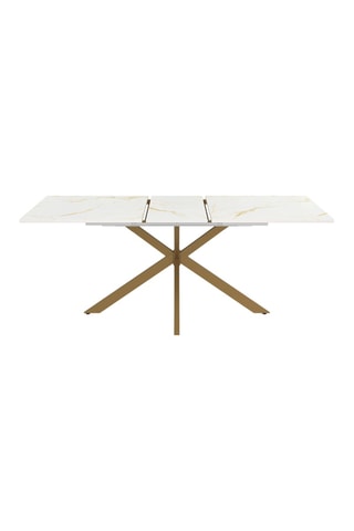 Mesa de refeição extensível Glam - 160/200 x 77 x 90 cm