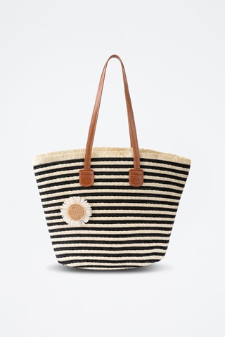 Mala shopper - Emily Westwood - Bege e preto