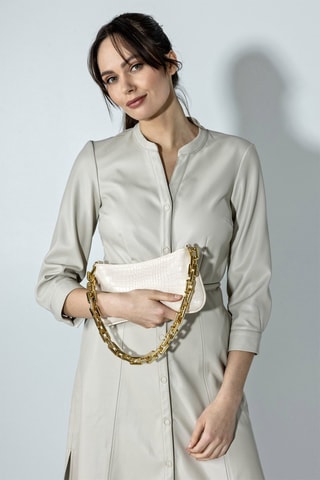 Mala de ombro Kinsley - Emily Westwood - Branco