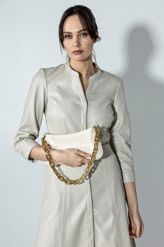 Mala de ombro Kinsley - Emily Westwood - Branco