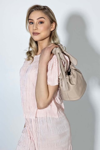 Mala de ombro - Castanho-claro