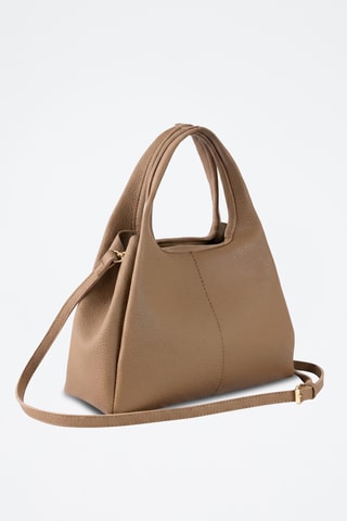 Mala de ombro - Castanho