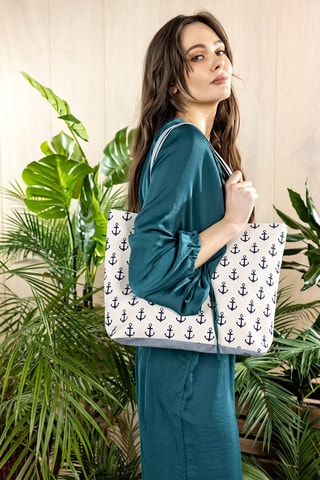 Mala de ombro - Branco -  e 