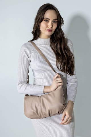 Mala de ombro Everly Bege - 