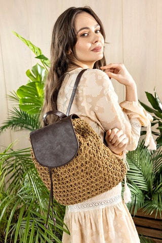 Mochila Isabel Bege - Bege