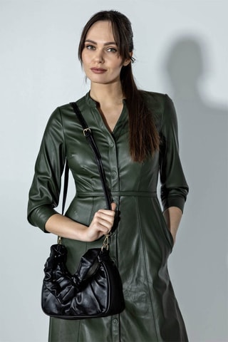 Mala de ombro Samantha Preto - 