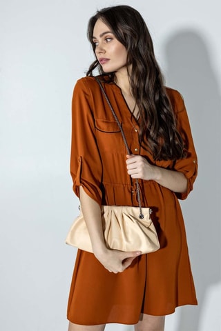 Mala de ombro Paisley Bege - 