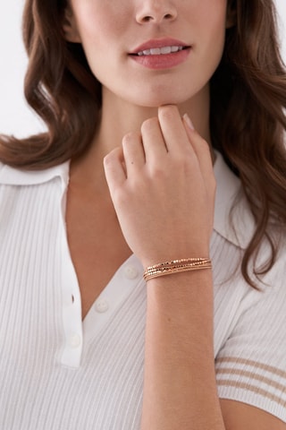 Pulsera - Rosa dorado