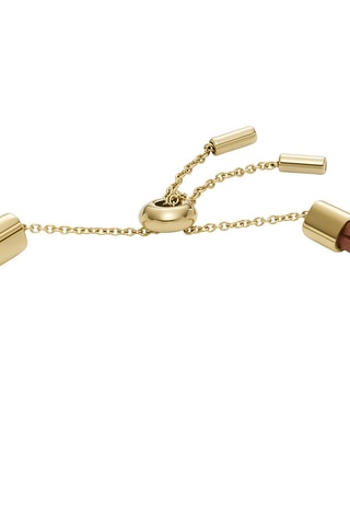 Pulsera - Dorado y marrón