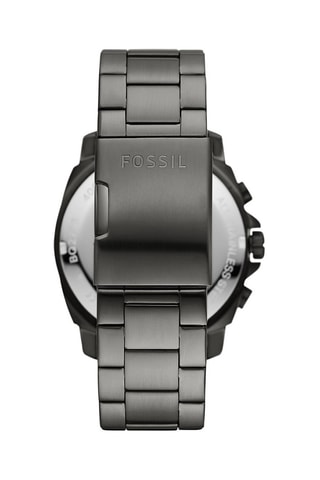 Montre à quartz en acier Privateer - Gris foncé et bleu