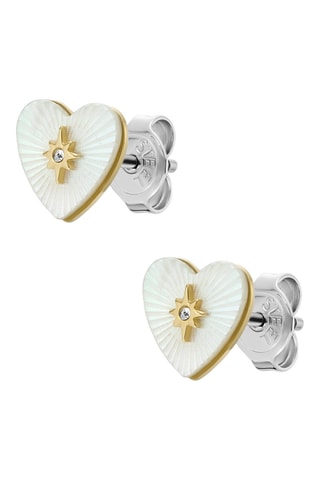 Puces Sutton - Nacre et zircon