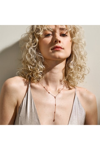 Collier Anja - Doré rose