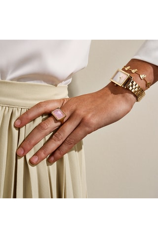 Anillo Anja - Circón y cuarzo