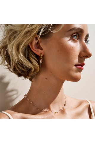 Créoles Anja - Zircon et quartz