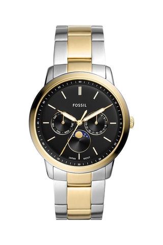 Montre en acier - Doré e argenté