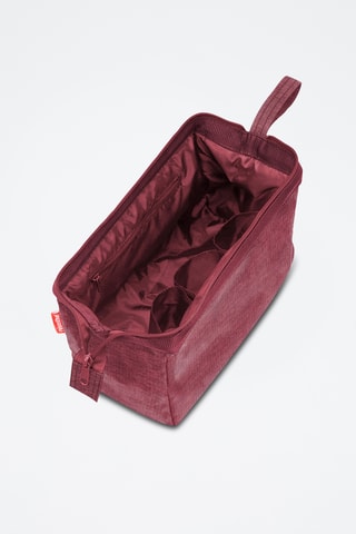 Trousse de toilette de voyage - Rose foncé