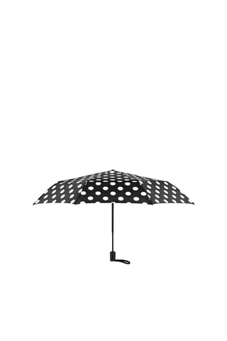 Parapluie pliable - Blanc et noir