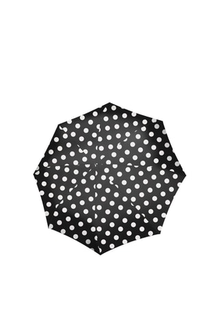 Parapluie pliable - Blanc et noir