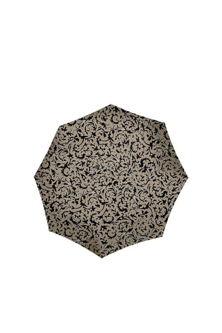Parapluie pliable - Marron et noir