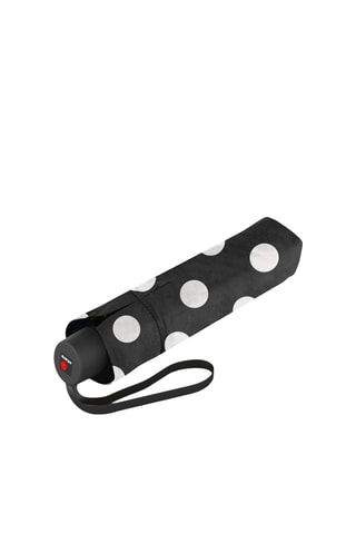 Parapluie pliable - Blanc et noir