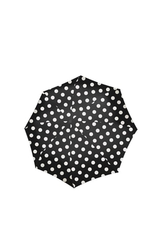 Parapluie pliable - Blanc et noir