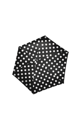 Parapluie pliable - Blanc et noir