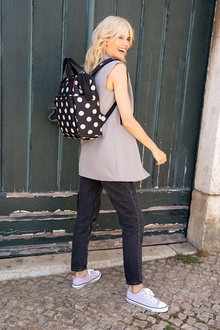 Sac à dos - Blanc et noir