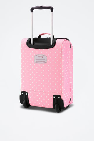 Valise cabine low-cost (XS) - 43 cm - Rose clair