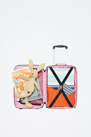 Valise cabine low-cost (XS) - 43 cm - Rose clair