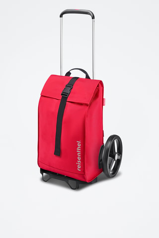 Chariot de courses pliable - Rouge