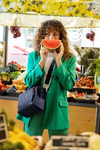 Sac bandoulière - Bleu