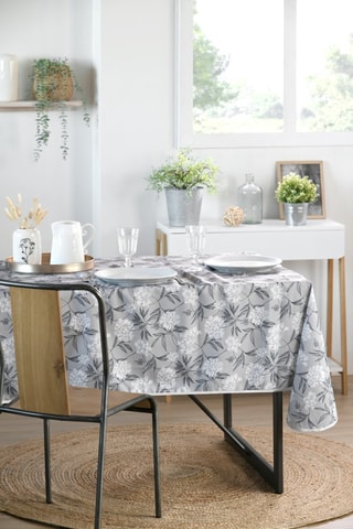 Toalha de mesa anti-nódoas retangular Agapanthe - Natural 