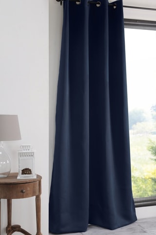 Cortinado - Azul-marinho - 135 x 250 cm