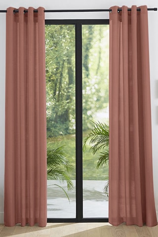 Cortinados Moonlight - Rosa amadeirado - 140 x 260 cm