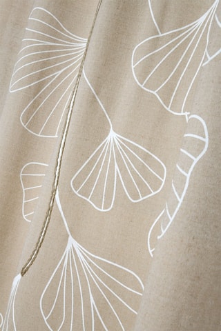 Cortinado Nova - Bege e branco - 140 x 260 cm