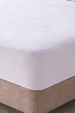 2 proteções de colchão Branco - 160 x 200