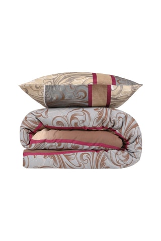 Conjunto de edredão em algodão 127 fios/cm² Basilisk - Castanho