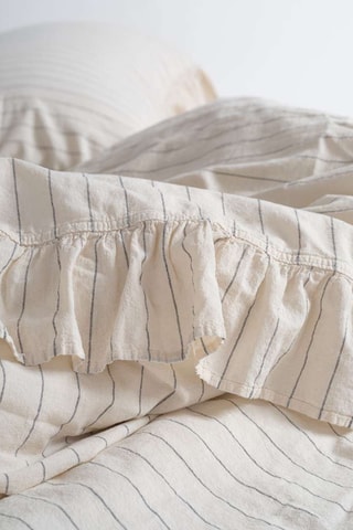 Conjunto de edredão - Cru