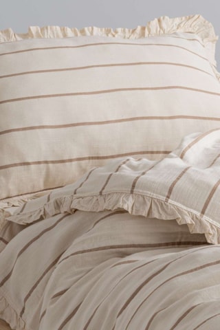 Conjunto de edredão - Cru