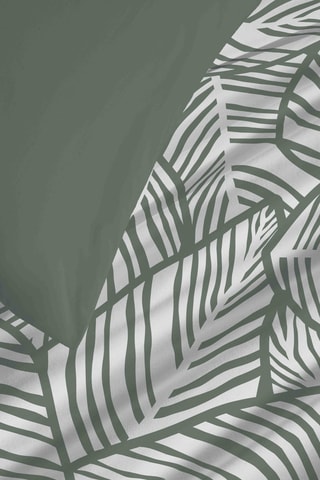 Pack conjunto de edredão reversível em algodão 57 fios/cm² Fira - Alecrim