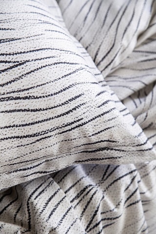 Conjunto de edredão em cetim de algodão Galaxy 83 fios/cm² - Cinzento e preto