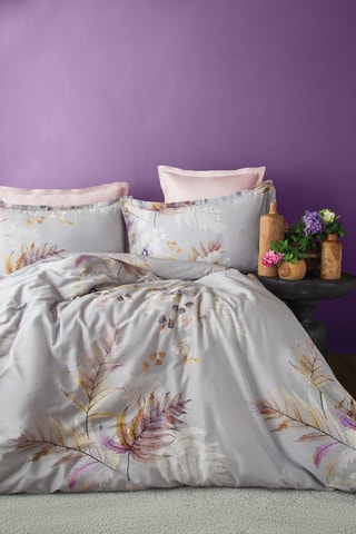 Conjunto de edredão em cetim de algodão Brunelle 83 fios/cm² - Multicor