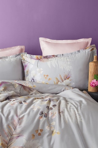 Conjunto de edredão em cetim de algodão Brunelle 83 fios/cm² - Multicor