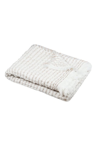 Manta Alfie - Cru - 130 x 150 cm