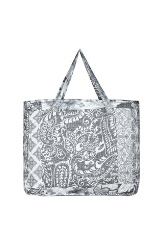 Conjunto colcha Octavia - Branco e cinzento